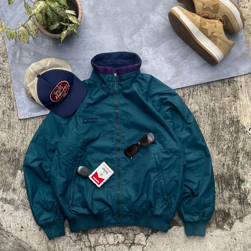Columbia Grunge Indie Windbreaker Pria gray photo 1