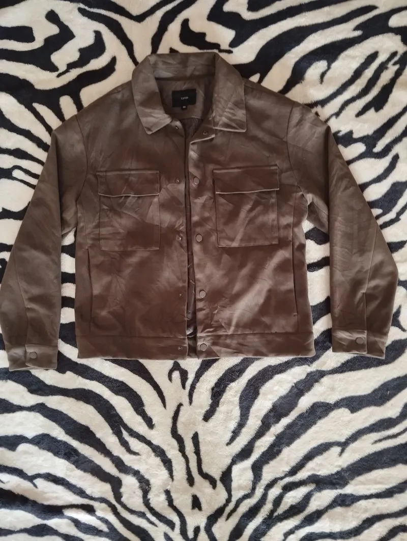 Topten Vintage Indie Harrington jacket Pria brown photo 1