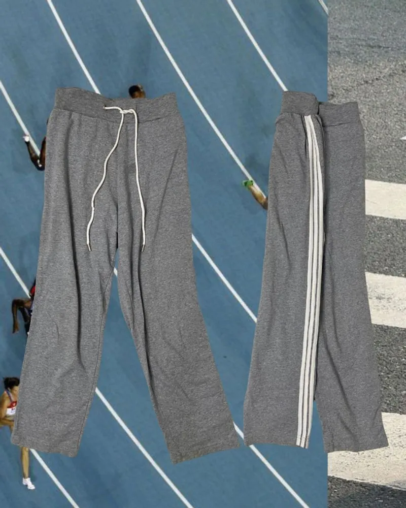Gray Sweatpants/Jogger - blokecore streetwear y2k 2000s  photo 1