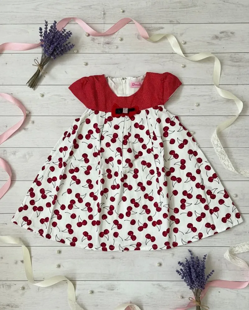 Dress Donitakids Cherry / Dress anak / Dress Baby photo 1
