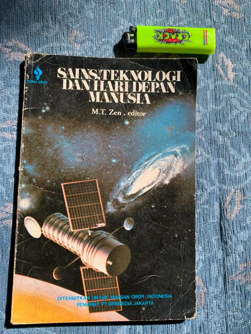 VINTAGE BOOK 👽SAINS, TEKNOLOGI DAN HARI DEPAN MANUSIA  photo 1