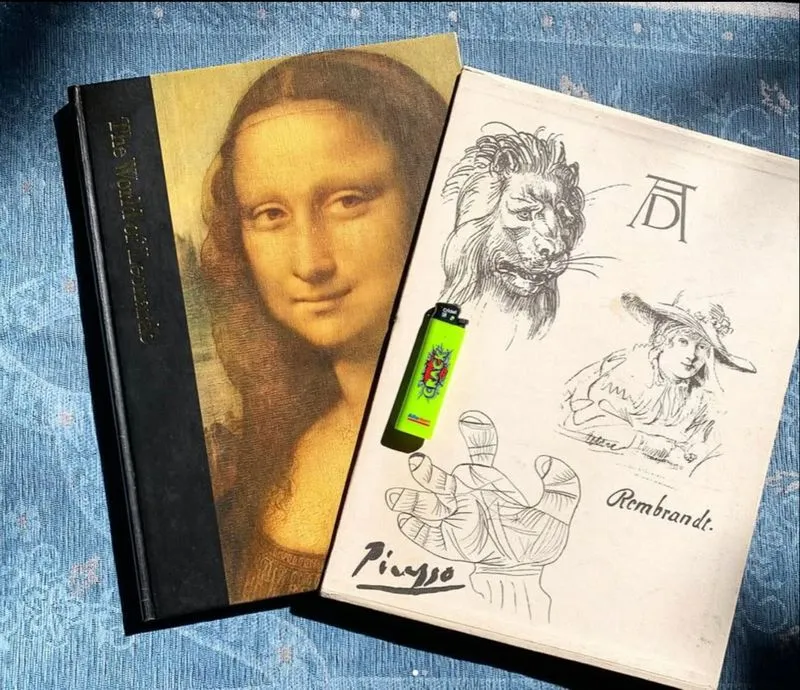 LEONARDO DAVINCI BOOK VINTAGE 👩‍🎨 photo 1