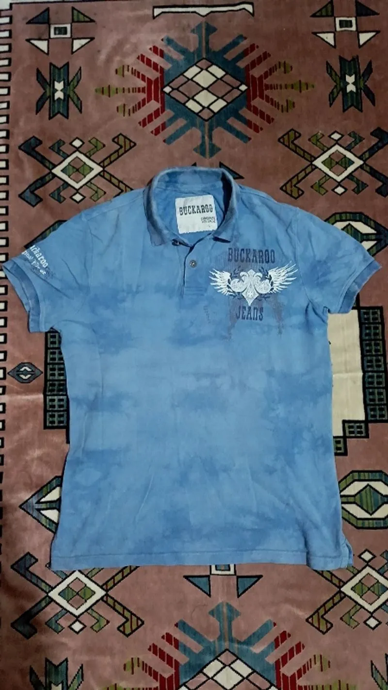 Buckaroo Original Vintage Polo Shirt Alt Grunge Tight fit photo 1