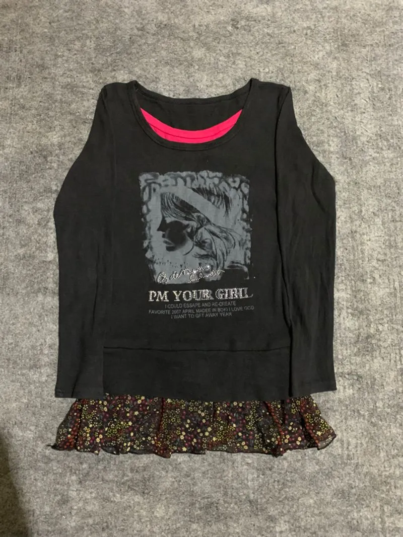 LONG SLEEVE GRUNGE STYLE photo 1