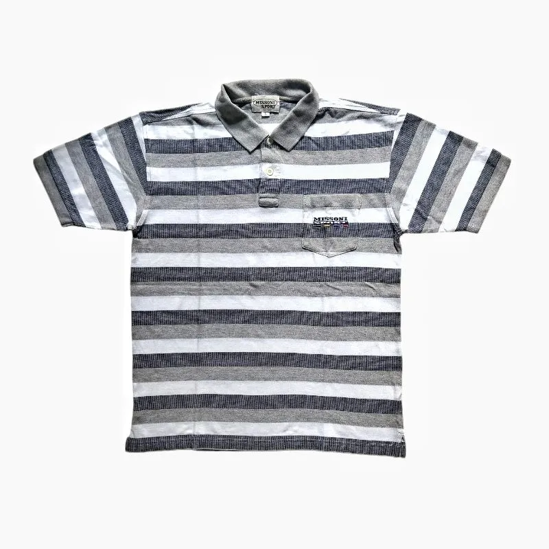 Vintage Polo Shirts Stripe Missoni Sport  photo 1