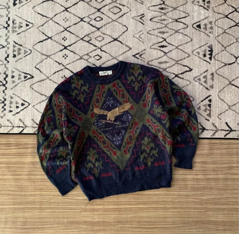 Vintage Fernand Razzini pattern knitwear photo 1
