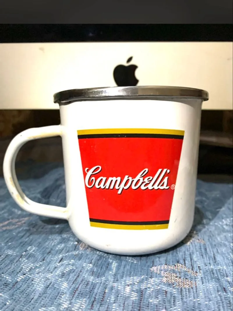 CAMPBELL’S SOUP ANDY WARHOL MUG STAINLESTEEL photo 1