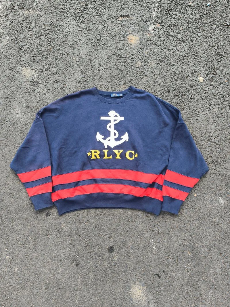  Anchor Graphic Fleece Pullover — by Polo Ralph Lauren photo 1