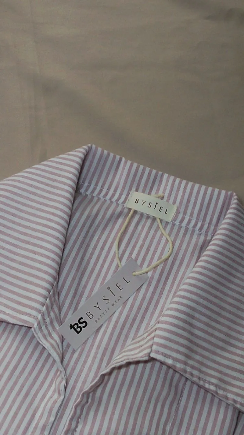Kemeja stripe wanita photo 1