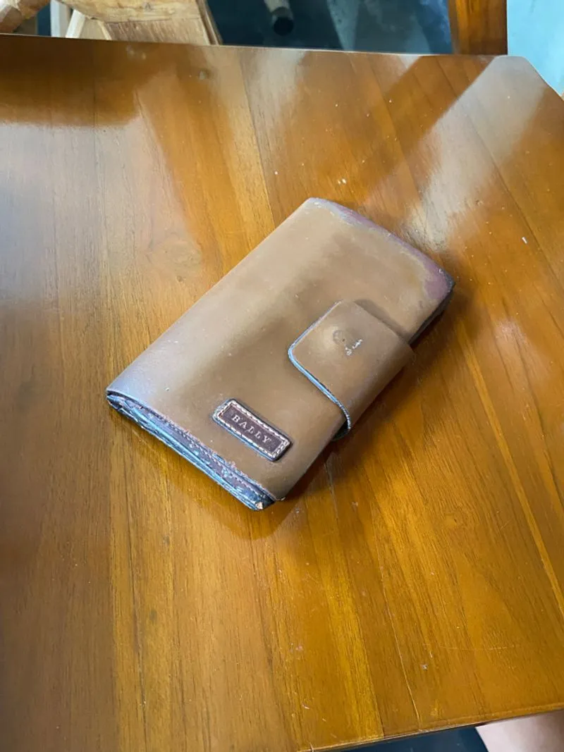 Dompet BALLY Long Wallet Original (Luxury Wallet) Asli Kulit photo 1