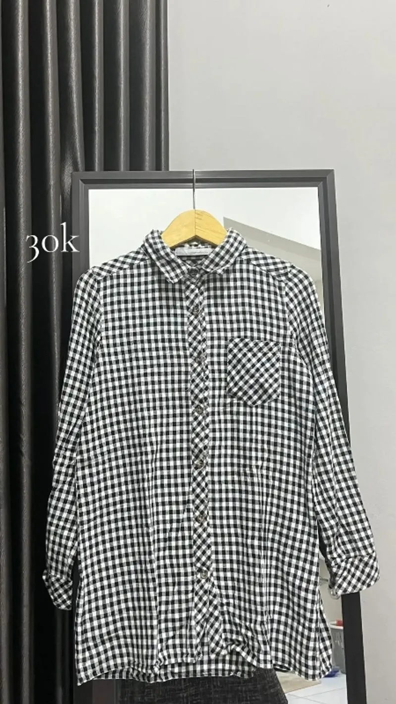 Kemeja Kotak Flanel photo 1