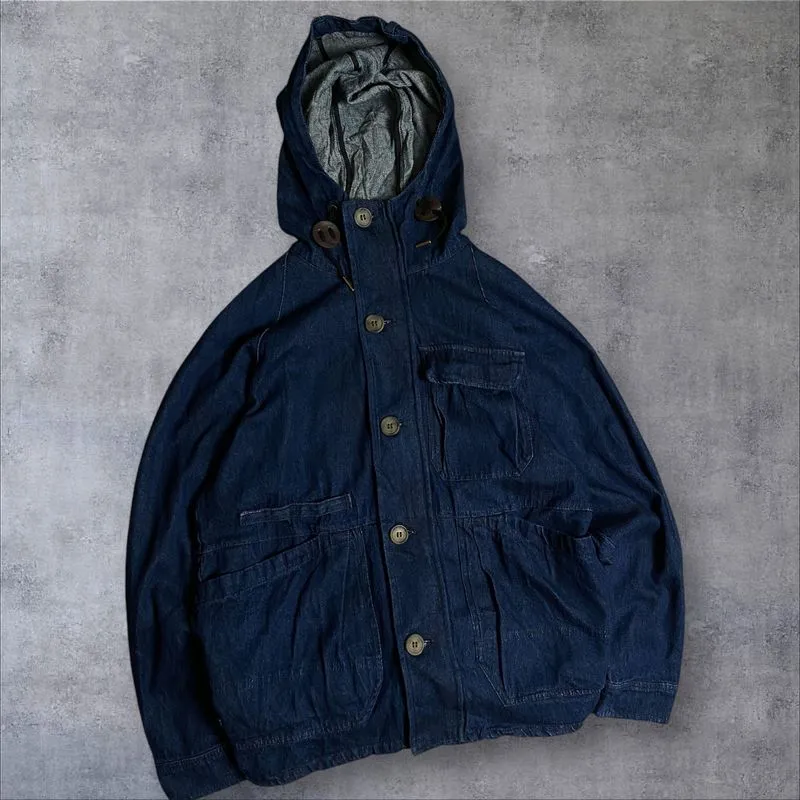 Jacket denim premium quality by field core scn brand origina photo 1