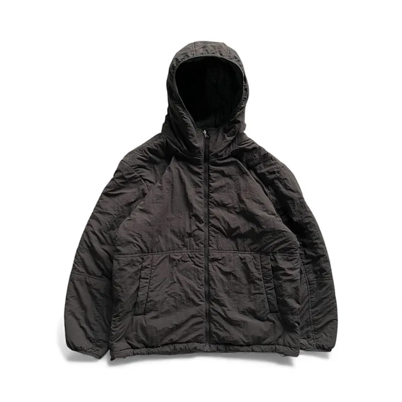 Well spring puffer jacket reversible grey photo 1