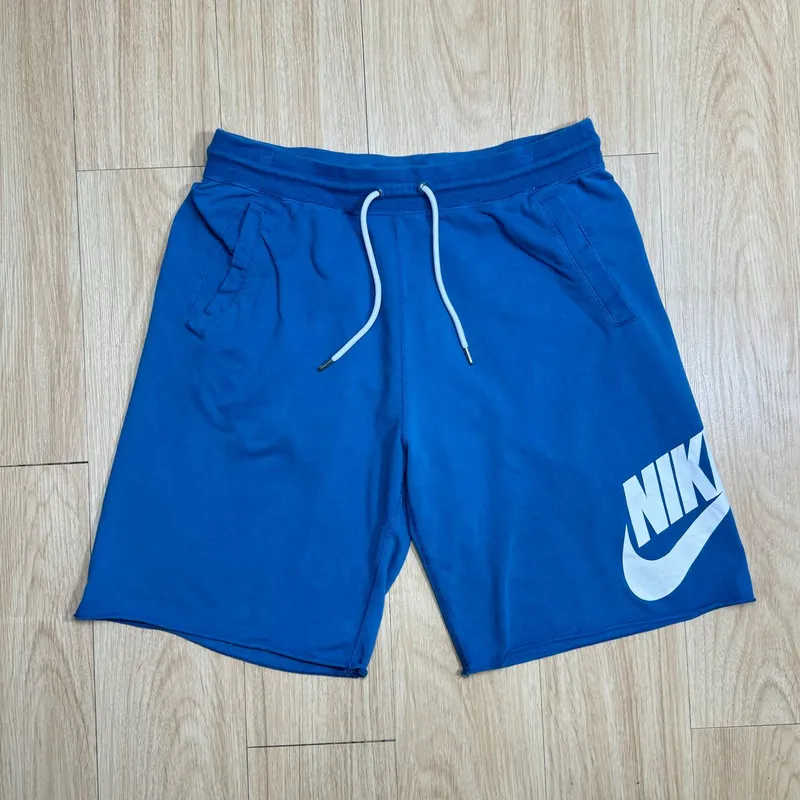 Nike Vintage Streetwear Short Pria white blue photo 1