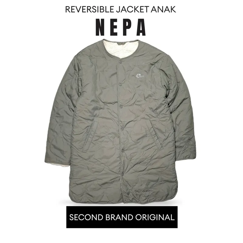 NEPA Sportswear Casual Parka Wanita white gray photo 1