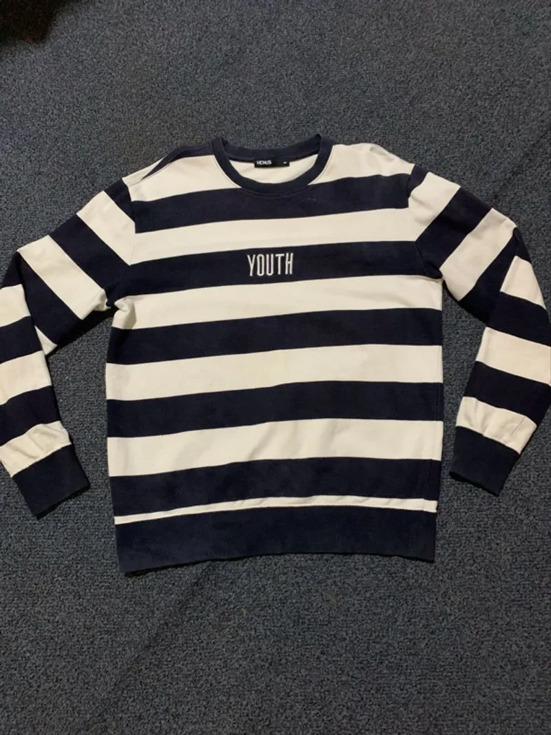 Crewneck Motif Salur Stripe photo 1