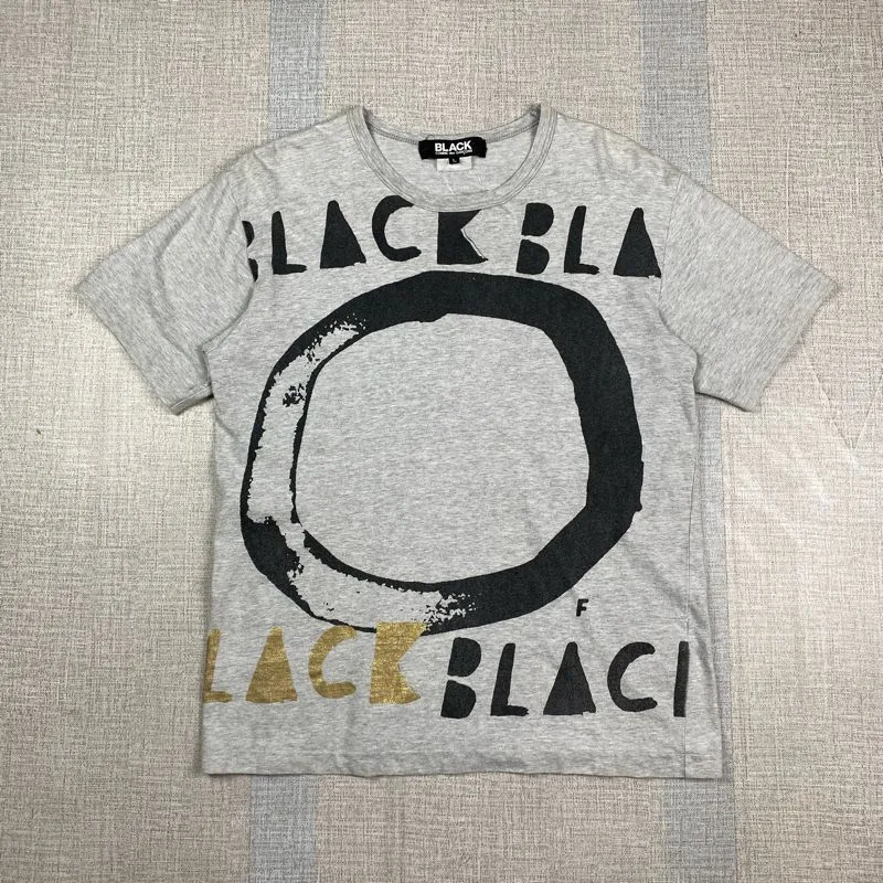 Black Comme Des Garcons Grey Tshirt photo 1