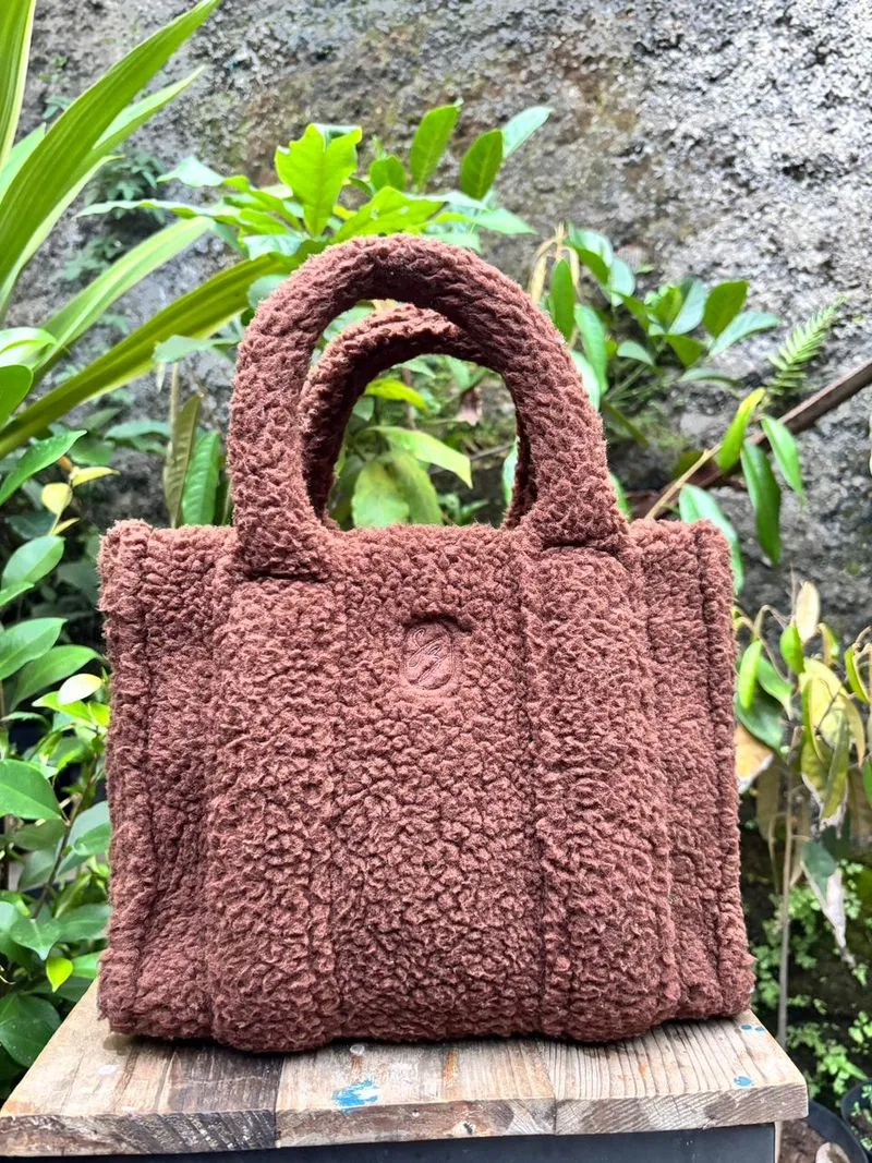 Handbag Siyazu Bulu |Tas Jinjing Mini |Fleece Handbags Small photo 1