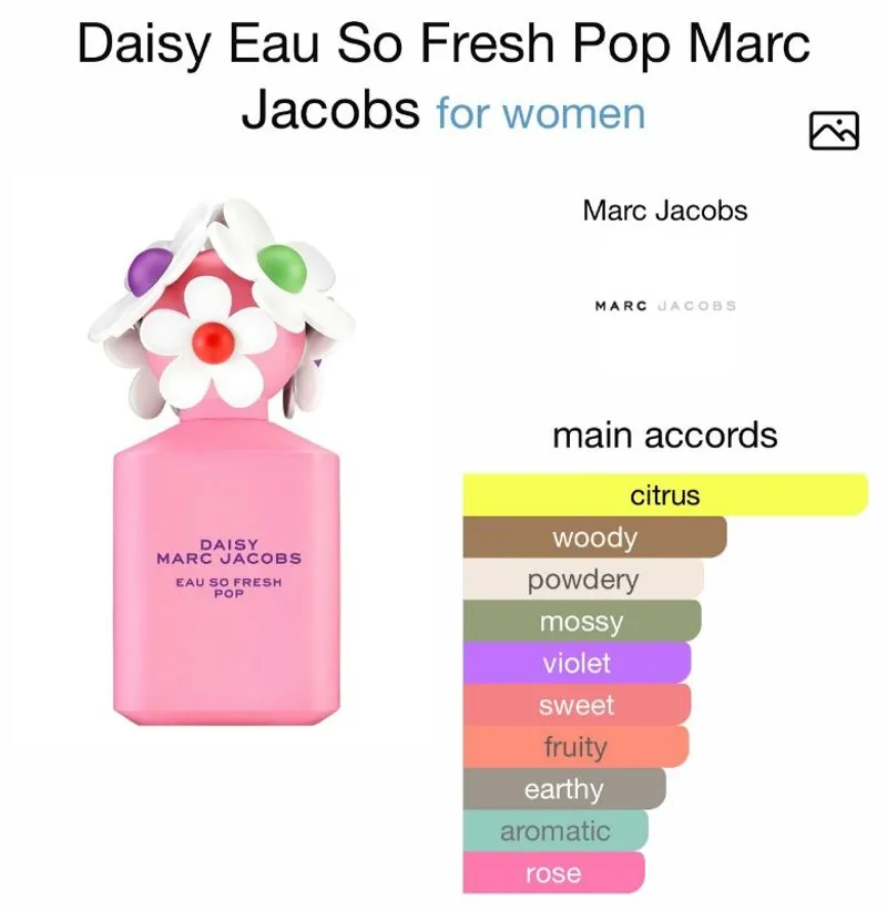 Daisy Eau so fresh Pop MJ photo 1