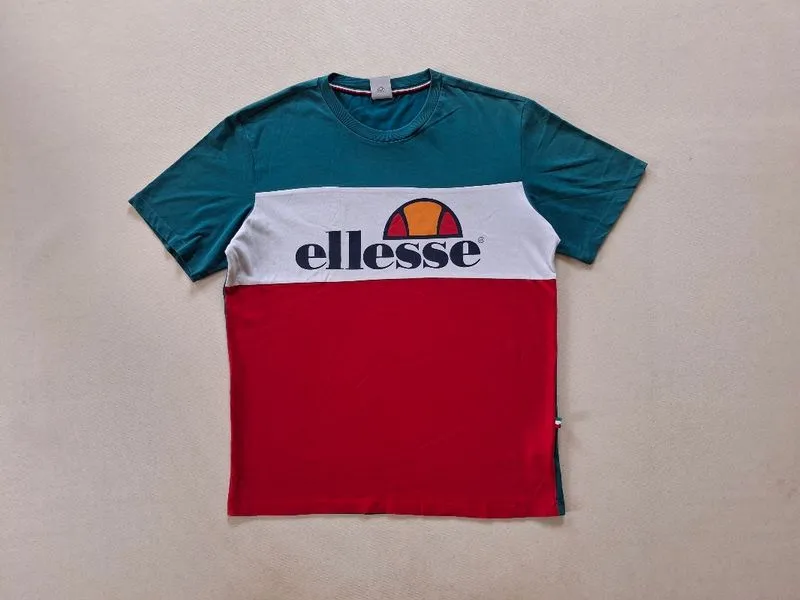 KAOS ELLESSE THREE COLORS ORIGINAL 100% photo 1