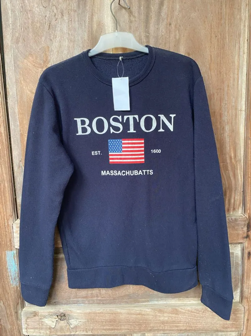 crewneck thrift photo 1