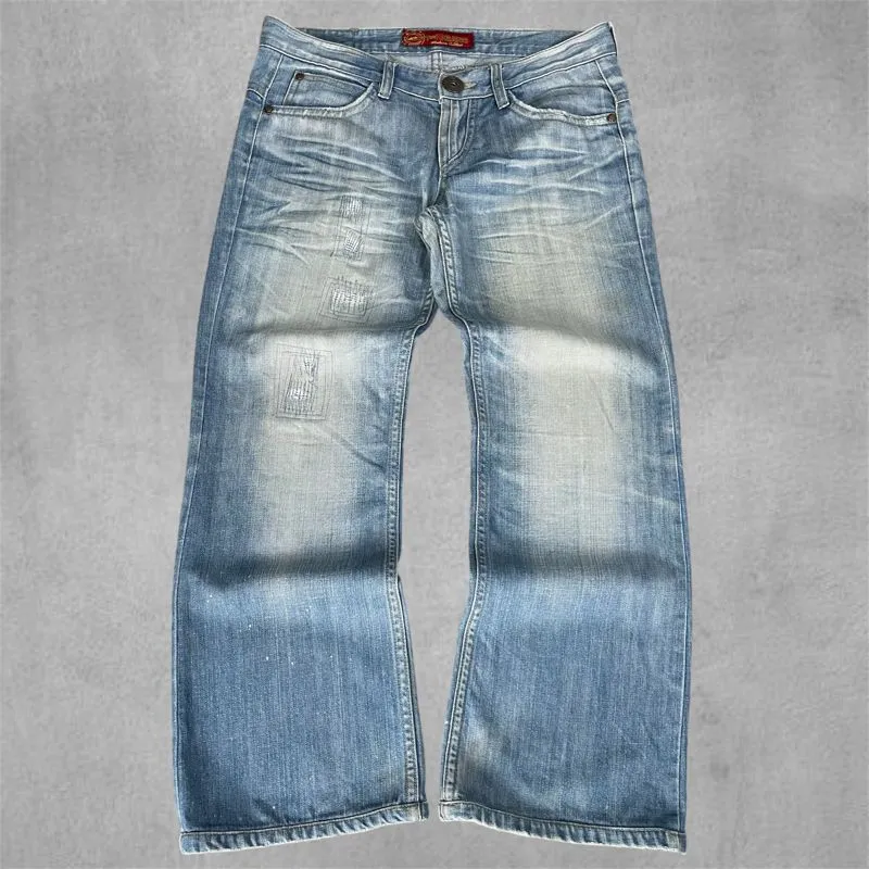 VTG BLUE FADE JEANS LOOSE FIT photo 1