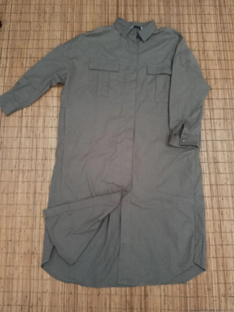 Zara, Long Outer, Army Look photo 1