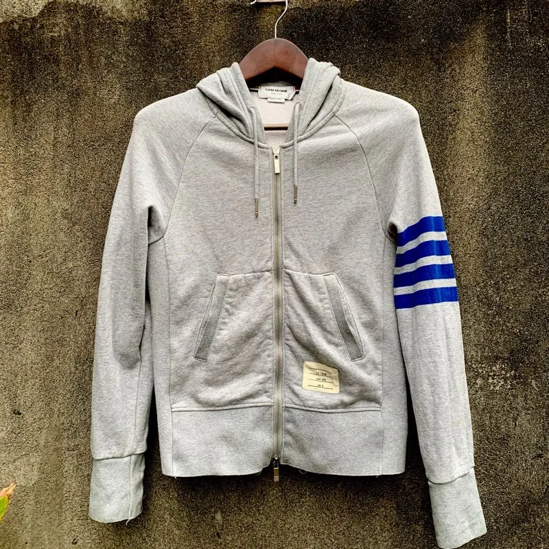 THOM BROWNE hoodie full zip size 0 fit S-M 63x50 ori Japan photo 1