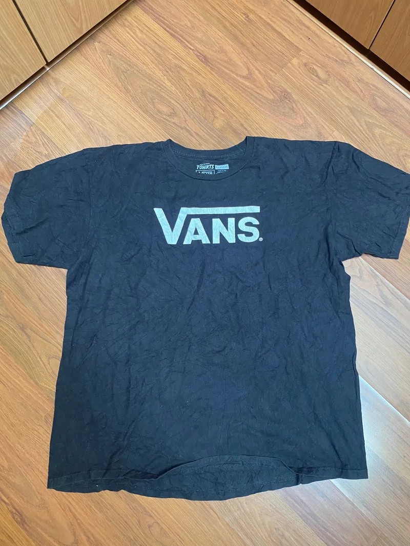 VANS Vintage T-shirt Pria black photo 1