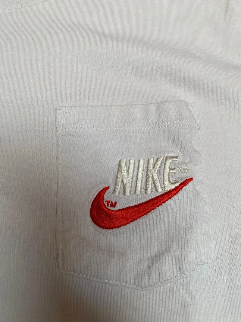 Nike Vintage Sportswear T-shirt Pria white cream photo 1