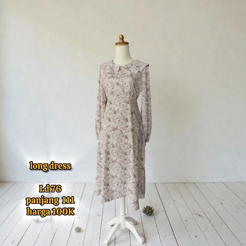long dress code combine korea photo 1