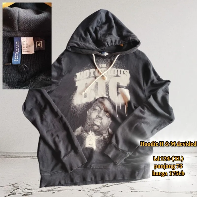 hoodie devided HnM size XL photo 1