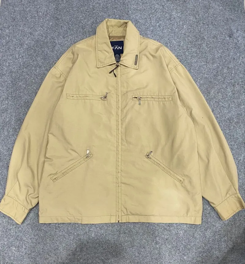Harrington Jacket The FAN Brown  Man  photo 1