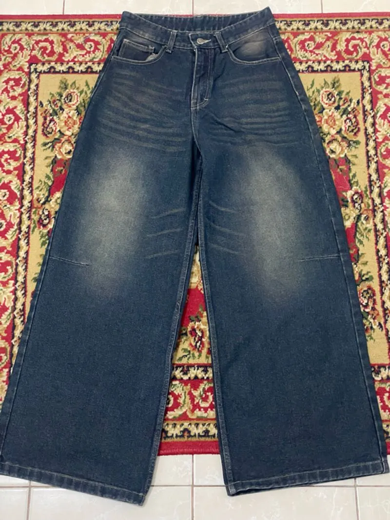 demoan vintage baggy jeans photo 1