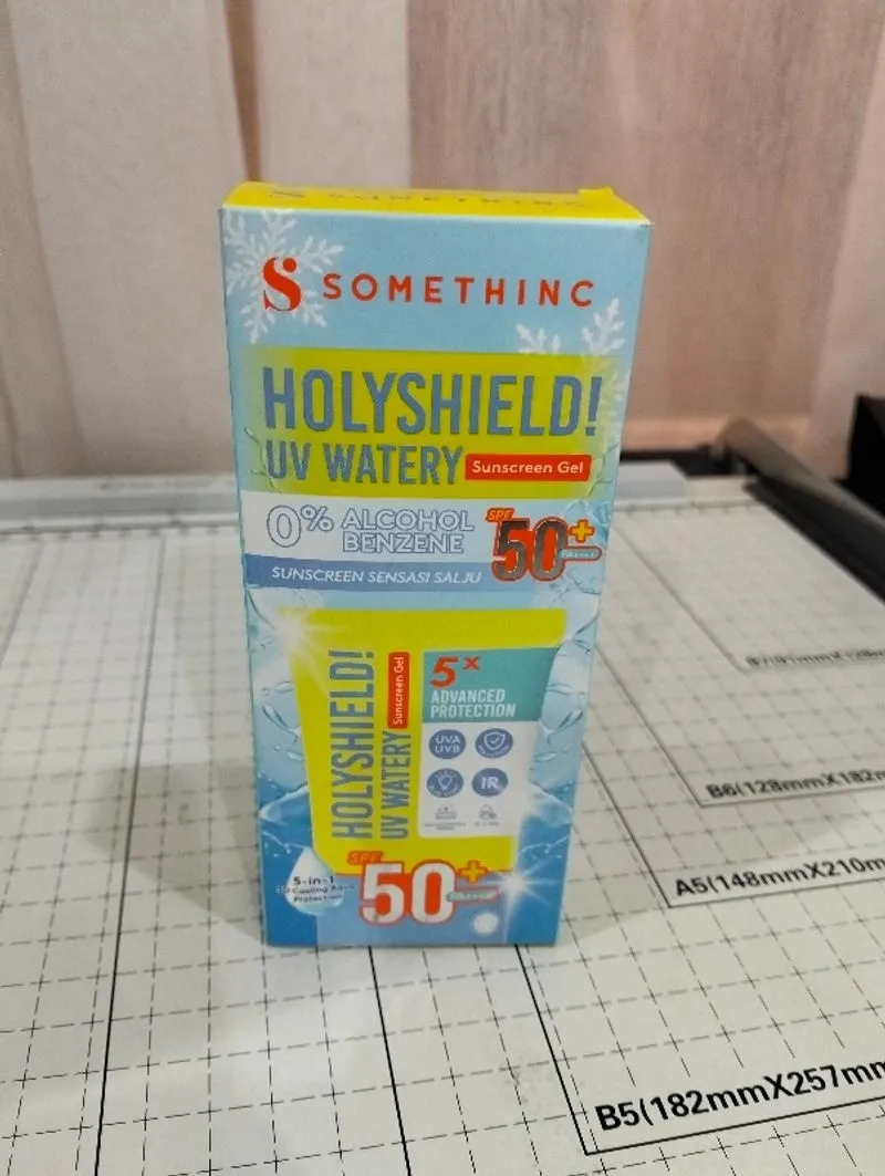 Sunscreen holyshield UV watery 100ml somethinc  photo 1