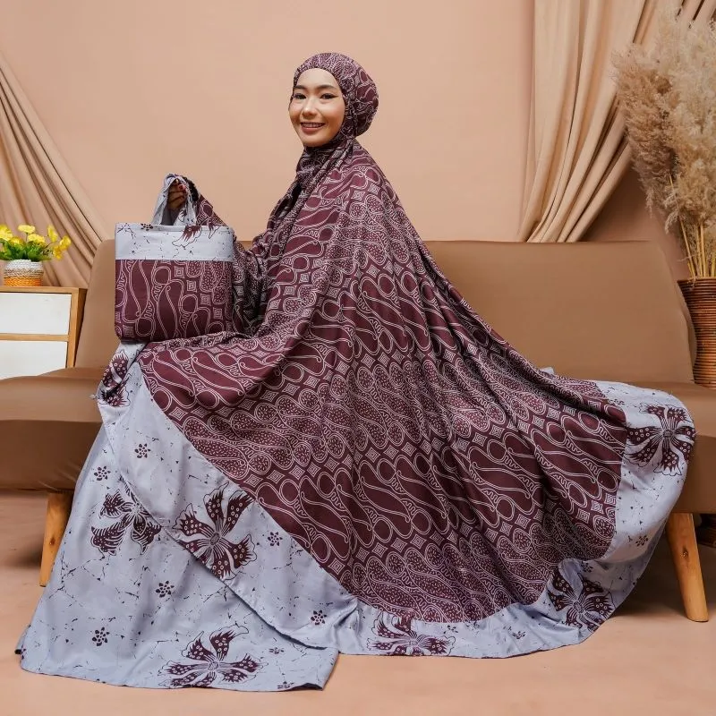 Mukena bahan rayon jumbo photo 1