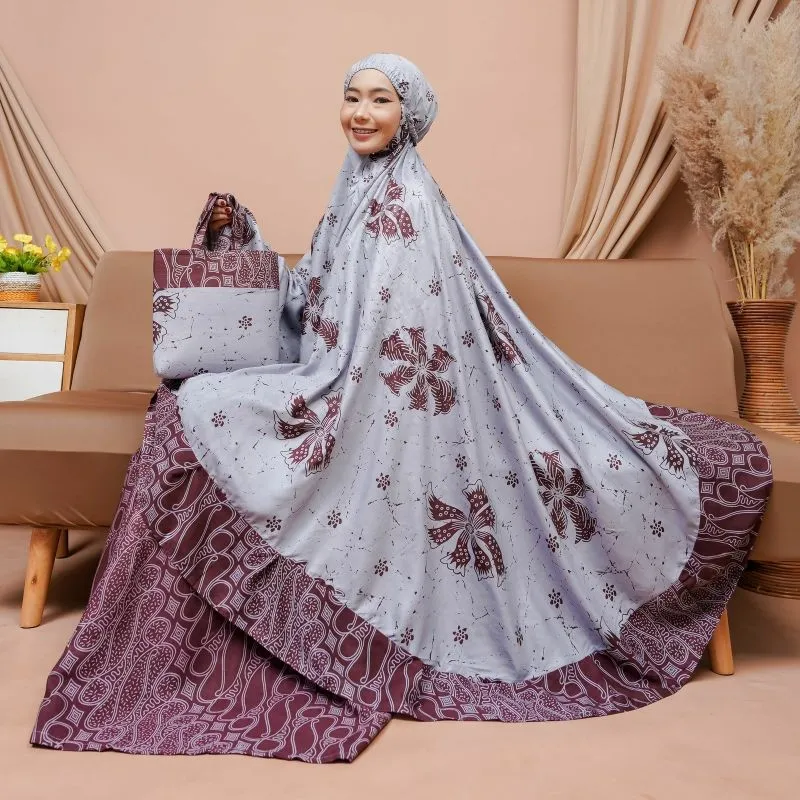 Mukena bahan rayon jumbo photo 1