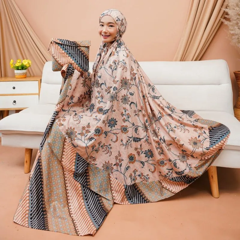 Mukena bahan rayon jumbo photo 1