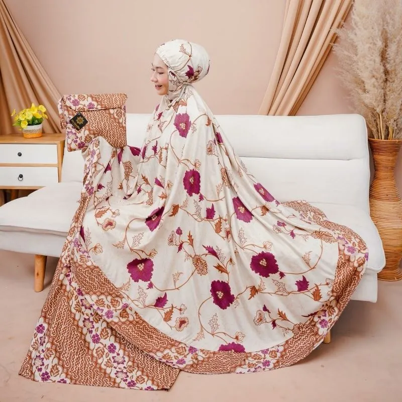 Mukena bahan rayon jumbo photo 1