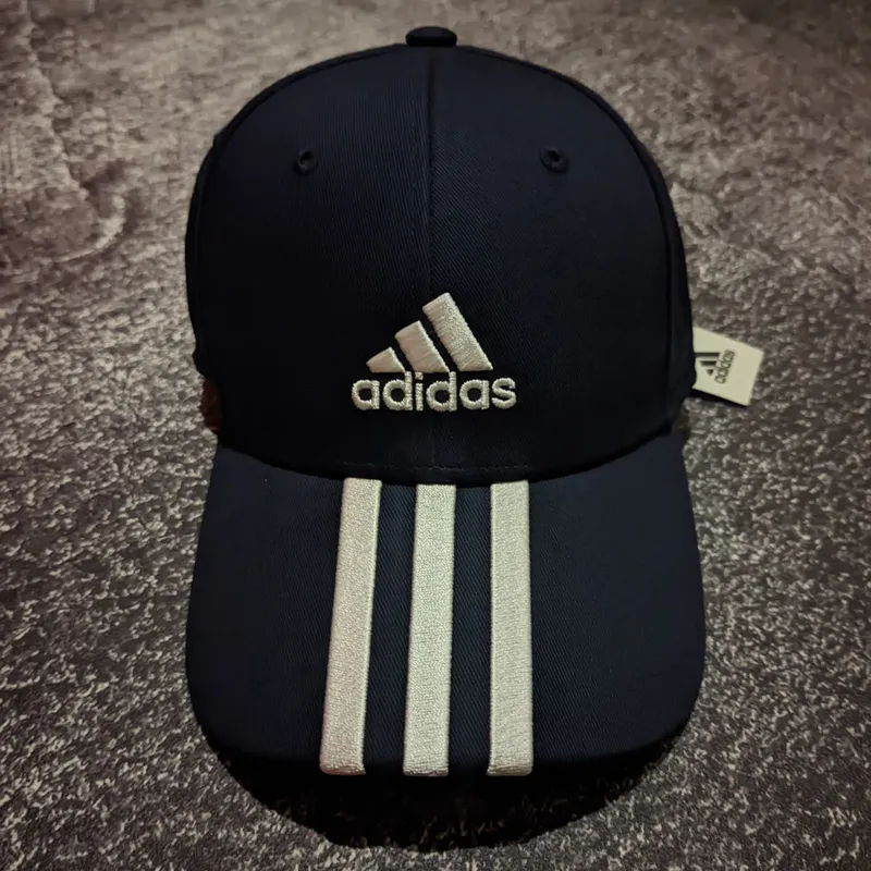Adidas Streetwear Casual Hat Pria white navy photo 1