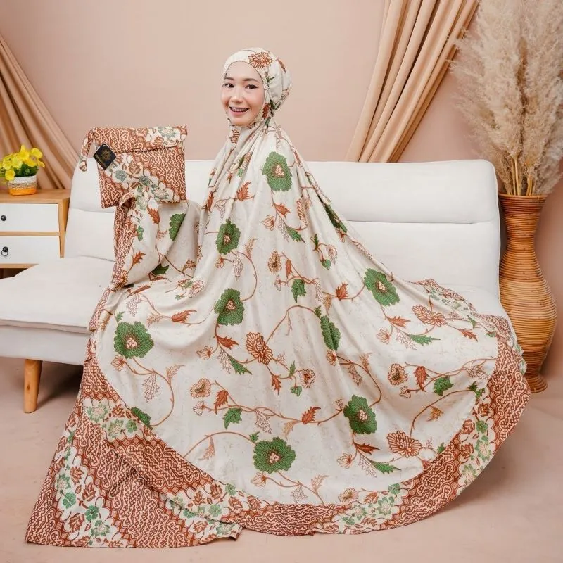 Mukena bahan rayon jumbo photo 1