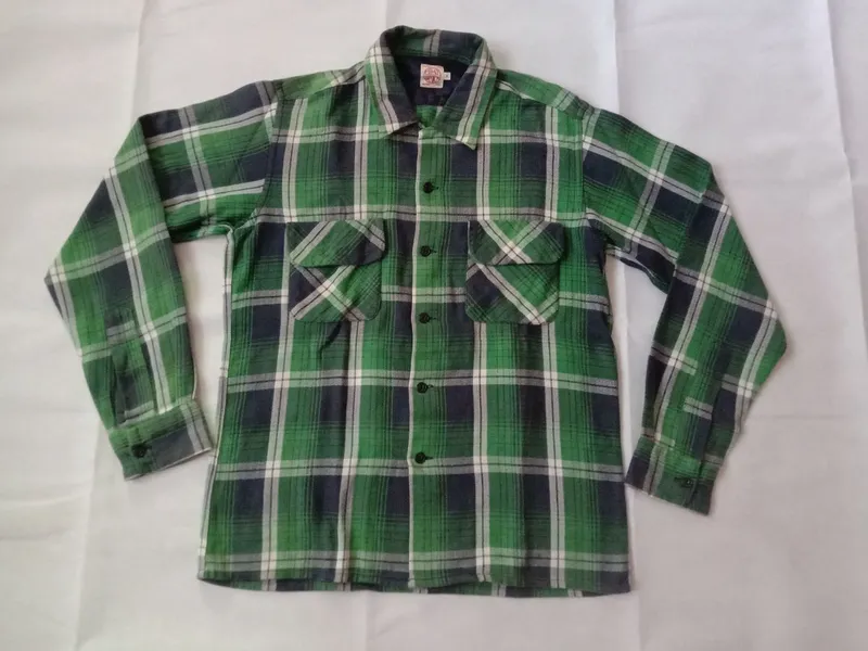 Casual Casual shirt Pria green photo 1