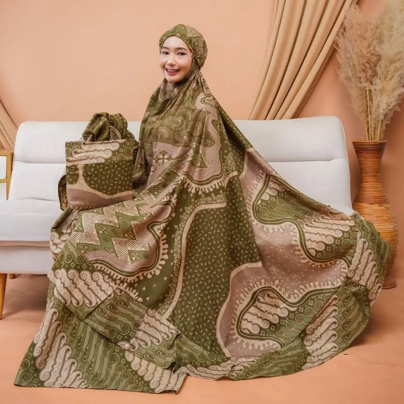 Mukena bahan rayon jumbo photo 1