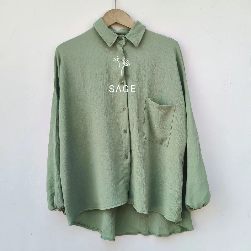 CUCI GUDANG DIANA OVERSIZE BLOUSE LD 140 photo 1