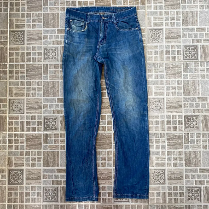 Burberry Jeans Pria blue photo 1