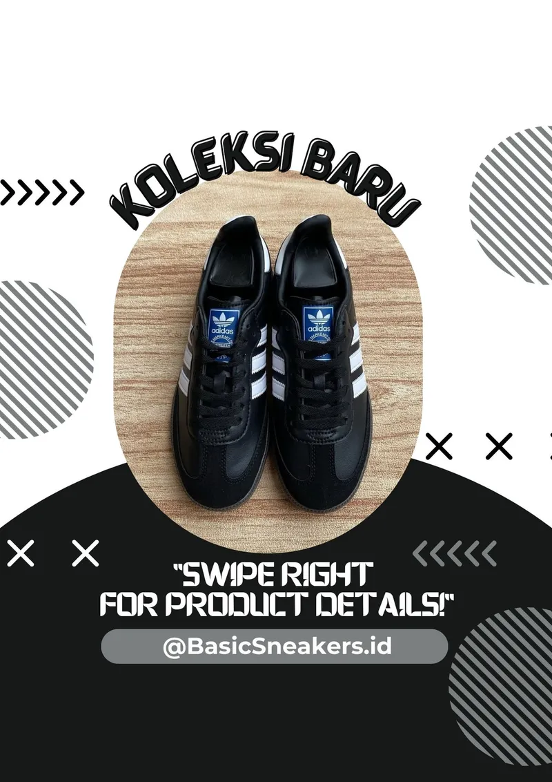 Adidas Sportswear Casual Sneakers Pria white black photo 1