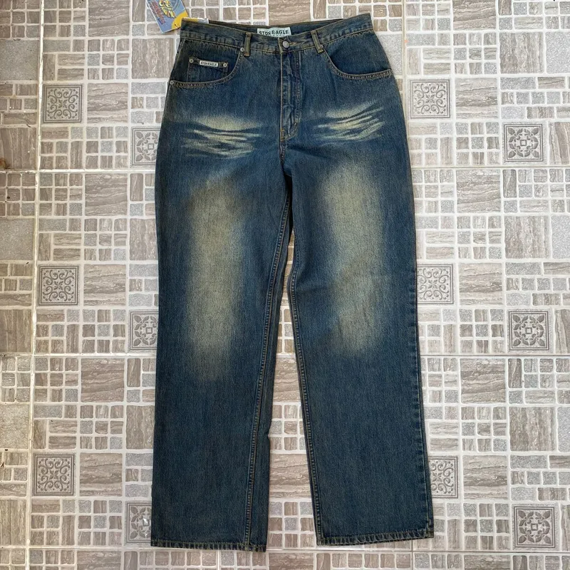 Jeans Pria brown photo 1