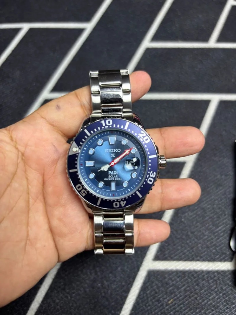JAM SEIKO PADI BLUE DIAL photo 1