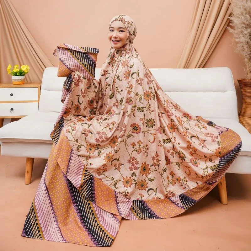 Mukena Motif Jumbo Bahan Rayon Premium 142K photo 1