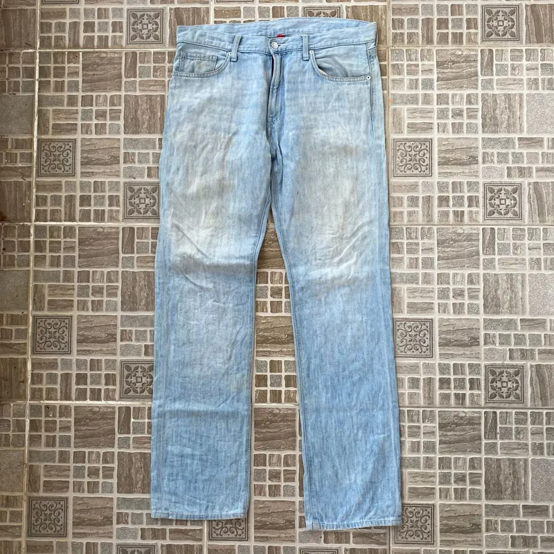 Uniqlo Jeans Pria blue photo 1